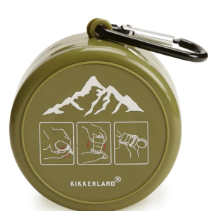 Kikkerland Collabsible Tumbler W Pill Compart