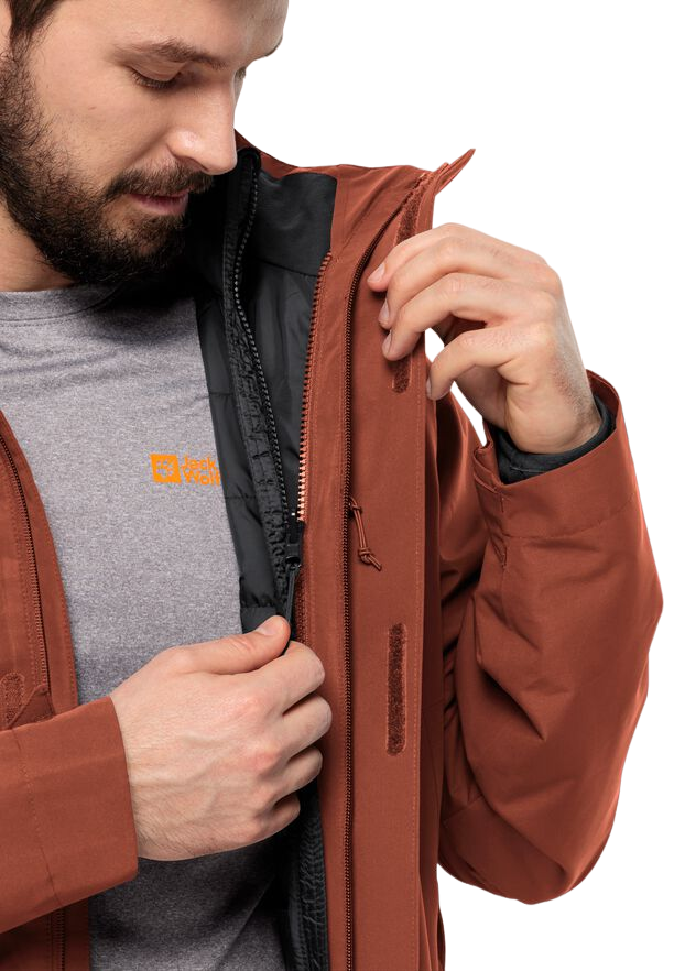 Jack Wolfskin Luntal 3 in 1 Jacket herenjas - Afbeelding 5
