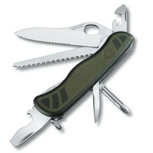 Victorinox Soldier 10f. Groen Zakmes