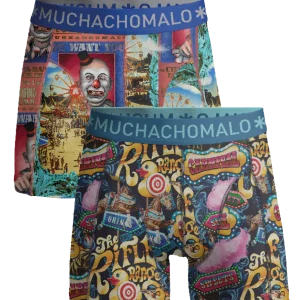 Muchachomalo Men 2-Pack Boxer Shorts Fun Fair