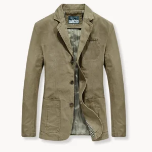 Hugo | Getailleerde blazer met reverskraag en voorzakken