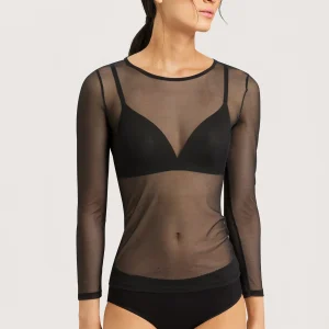 HANRO Smooth Illusion Shirt – Lange Mouwen – Dames