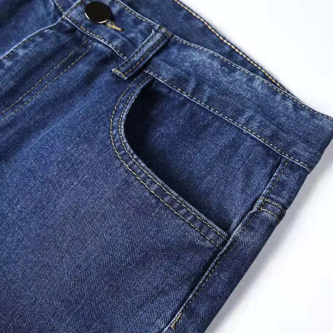 Casual heren jeans met lichte wassing - Afbeelding 6