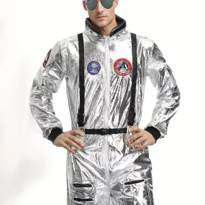 Astronauten kostuum voor heren carnavsl