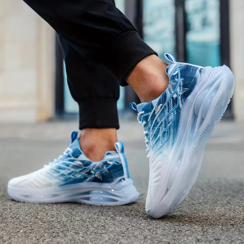 Lichte sneakers met vetersluiting voor outdoor activiteiten - Afbeelding 9