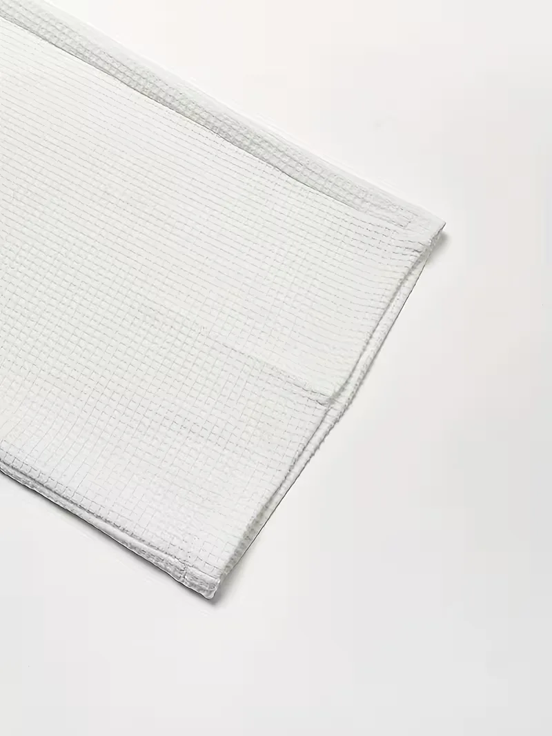 Lichte stof broek met rechte pijpen en zijzakken - Afbeelding 7