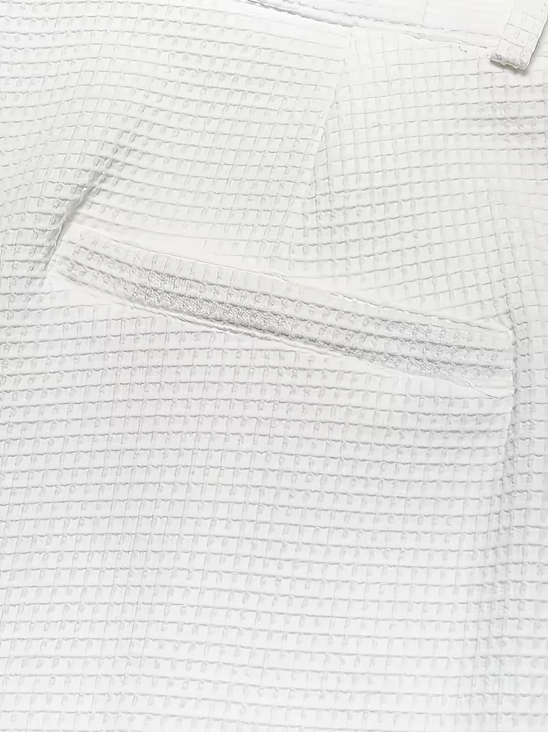 Lichte stof broek met rechte pijpen en zijzakken - Afbeelding 9