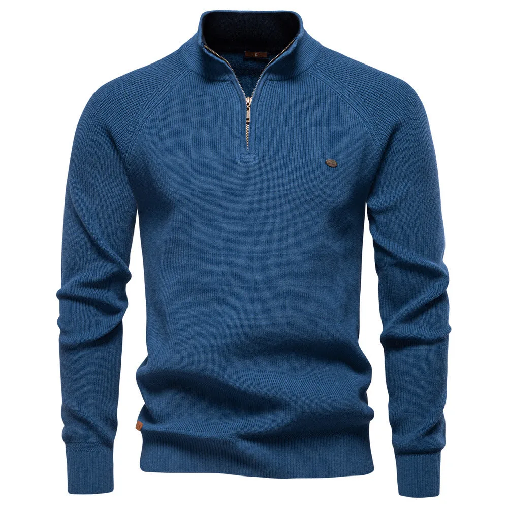Hugo Luxe half zip trui met opstaande kraag - Afbeelding 8