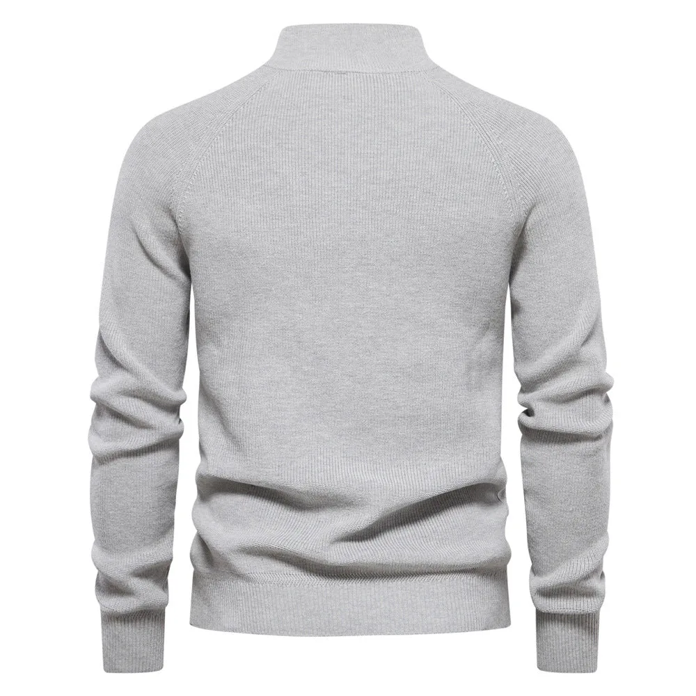 Hugo Luxe half zip trui met opstaande kraag - Afbeelding 3