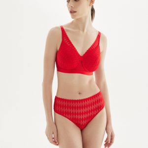 Megami Padded Prosthese Bralette Rood _ M9109