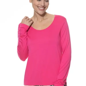 Mey T-shirt met lange mouwen Serie Pure Chic Exotic Pink 1210051