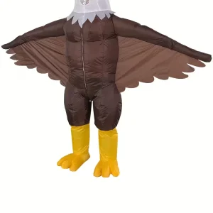 Opblaasbaar adelaar kostuum voor carnaval