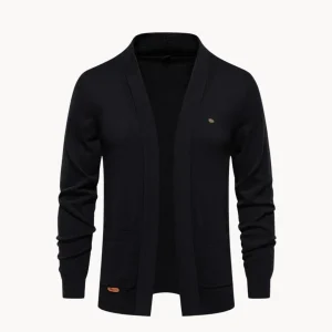 Hugo | Open cardigan met v-hals en lange mouwen
