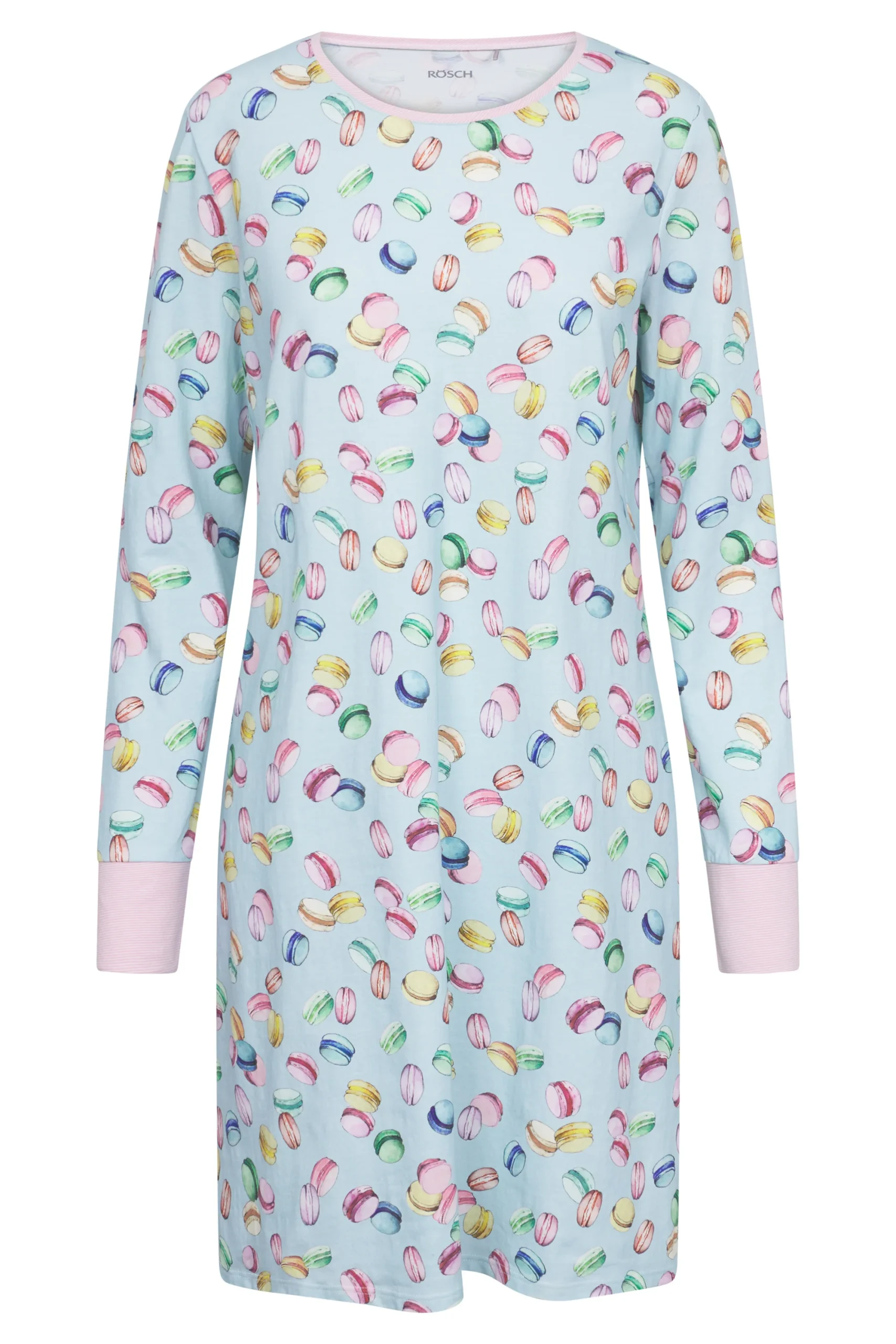 Rösch Nachthemd met Macaron-Alloverprint – 1253567 - Afbeelding 5