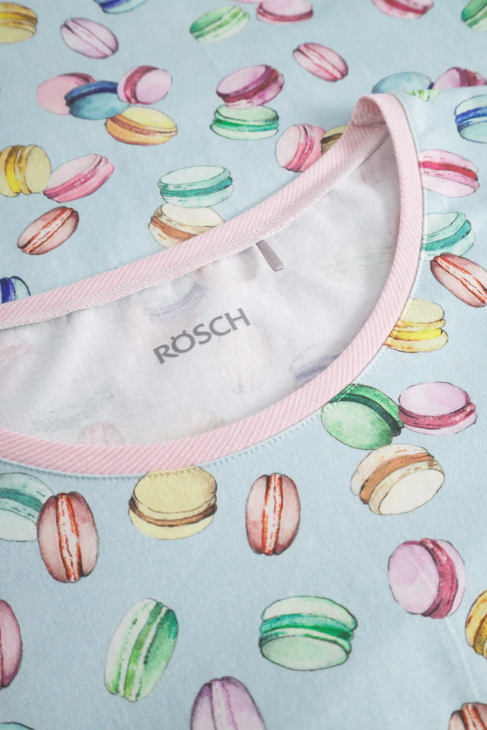 Rösch Nachthemd met Macaron-Alloverprint – 1253567 - Afbeelding 4