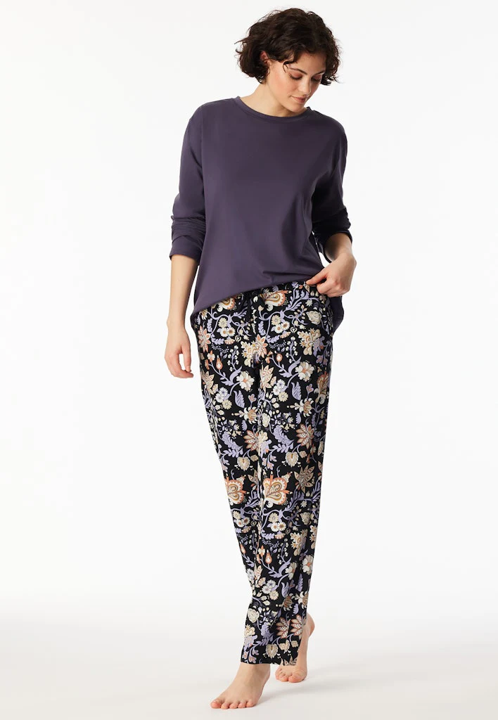 Schiesser - Lange broek - Zwart - 182102-000 - Afbeelding 2