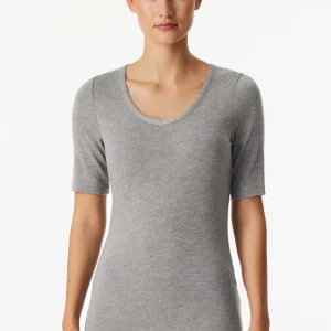 Schiesser - Shirt 1/2 - Grijs - 183092-202