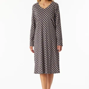 Schiesser - Nachthemd - donkergrijs - 181985-207