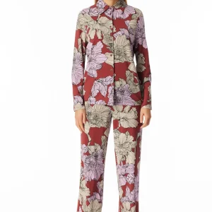 Schiesser  - Pyjama Lang - Rood - 183074-507