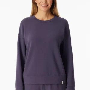 Schiesser  - Sweatshhirt - donkerblauw  - 183081-824