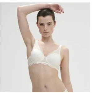 12V343 Simone Péréle Spacer Bh voorgevormd met beugel Ivoor