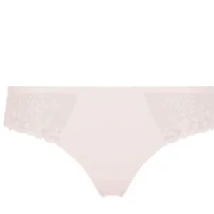 12X700 Simone Péréle String van gebreide stof met borduursel Blush