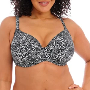 ES801102BLK Elomi Bikini Pebble Cove Abstract Zwart