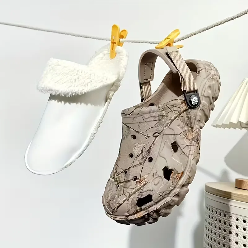 Slippers met antislip zool en gevoerde binnenkant - Afbeelding 7