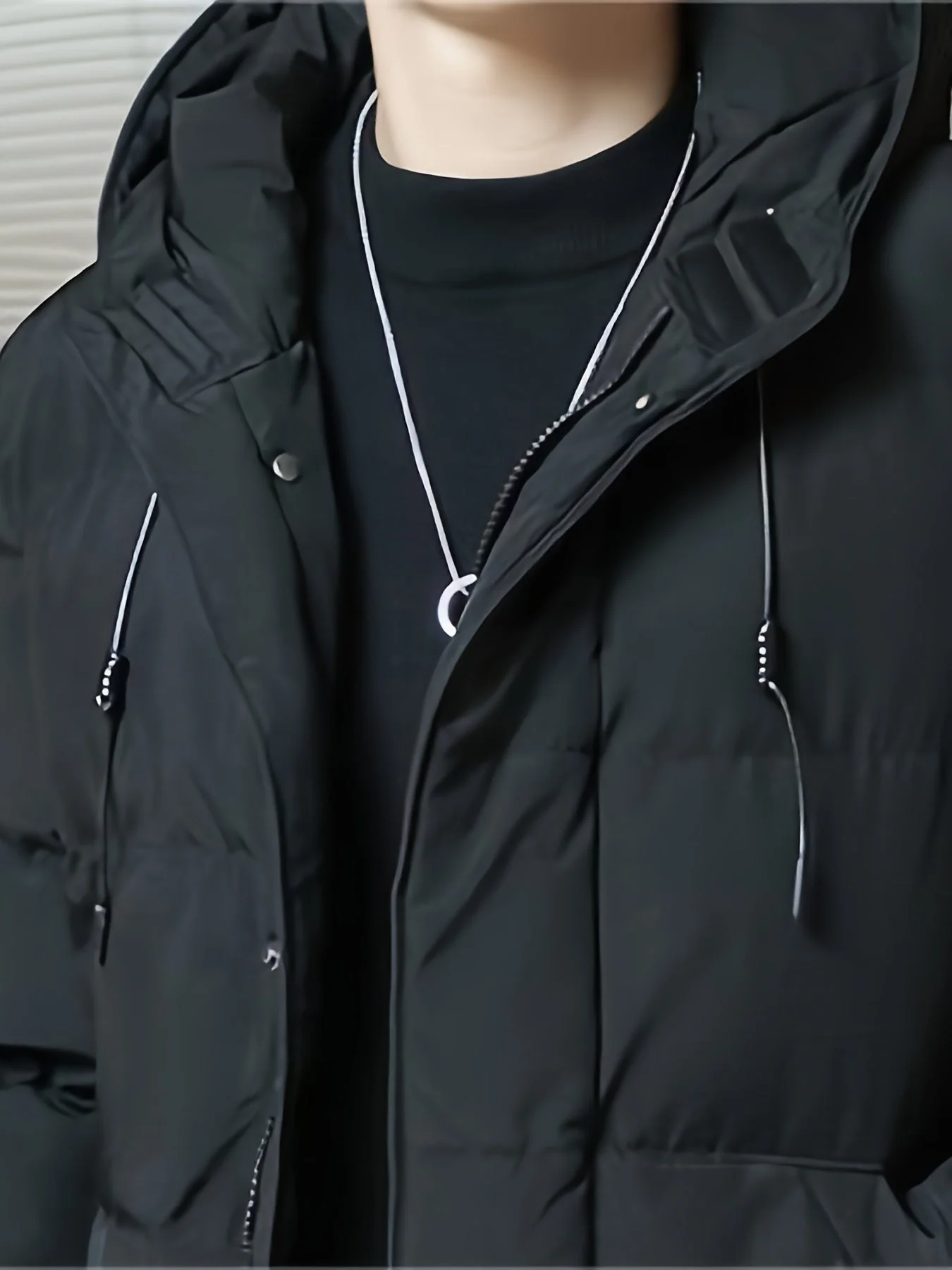 Cas | Warme dikke gewatteerde winterjas voor heren - Afbeelding 9