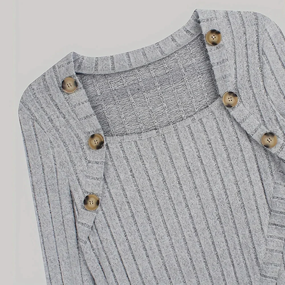 Claudia | Asymmetrische geribbelde cardigan - Afbeelding 4