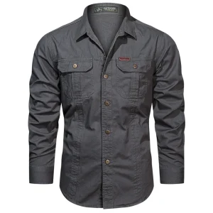 Daan | Stijlvolle herenoverhemd met zakken