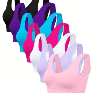 Eline | 7-delige set naadloze sportbeha's