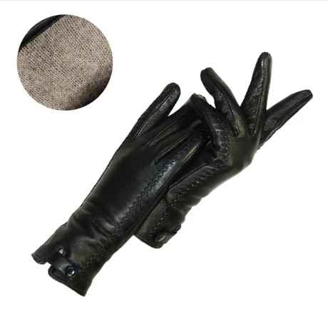 Eline | Vintage & stijlvolle leren handschoenen - Afbeelding 3