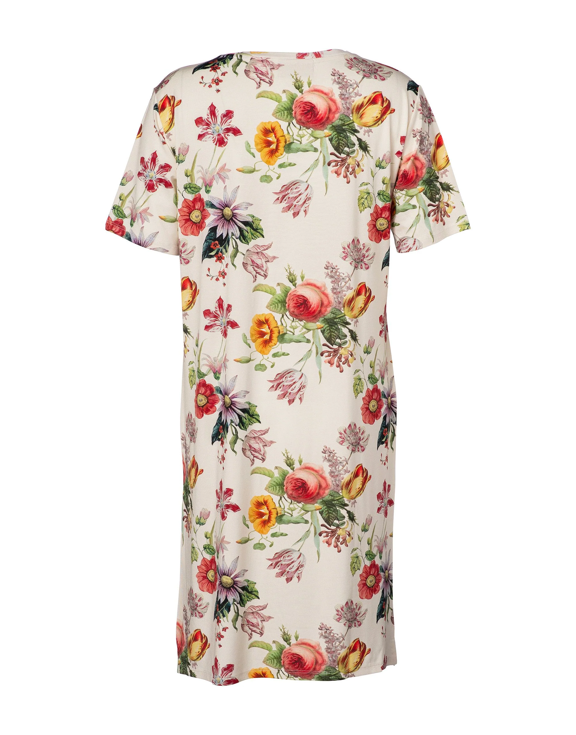 Essenza Emmy Florea Nightdress short sleeve Vanilla - Afbeelding 5