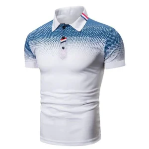 Felix | Herenpoloshirt met korte mouwen en geribde kraag