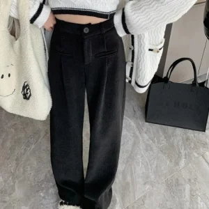 Fenna | Corduroy broek met stoffen binnenkant voor dames