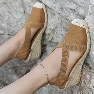 Fenne | Enkelband canvas espadrilles