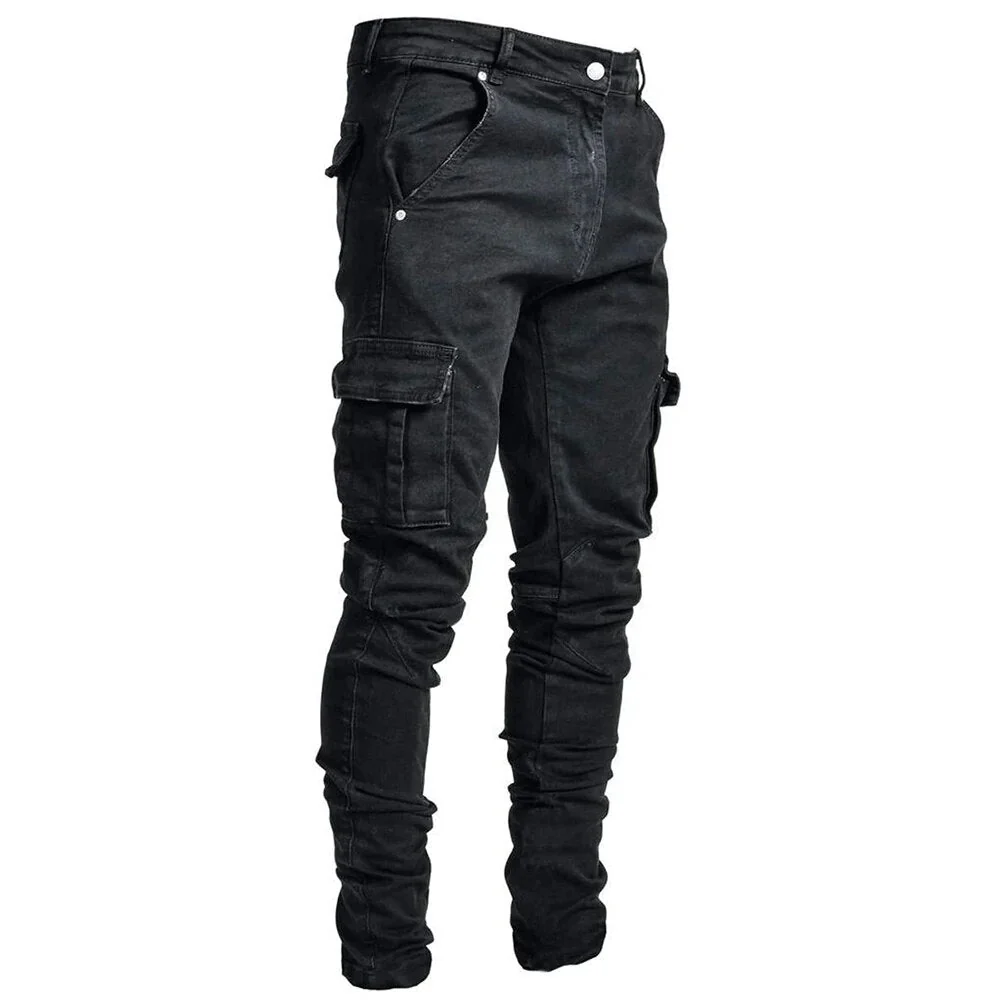 Fernand | Heren Denim Cargo Broek - Afbeelding 2
