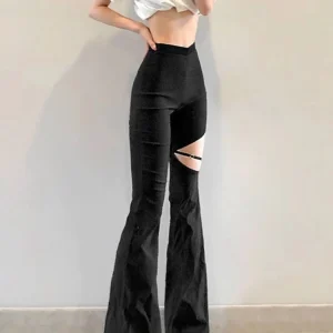 Ilaria | Flared slim damesbroek