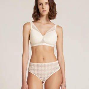 Megami Padded Prosthese Bralette ivoor _ M9109