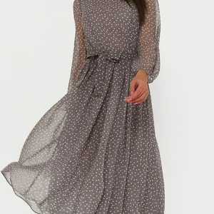 Isabelle | Elegante losse jurk met stippen