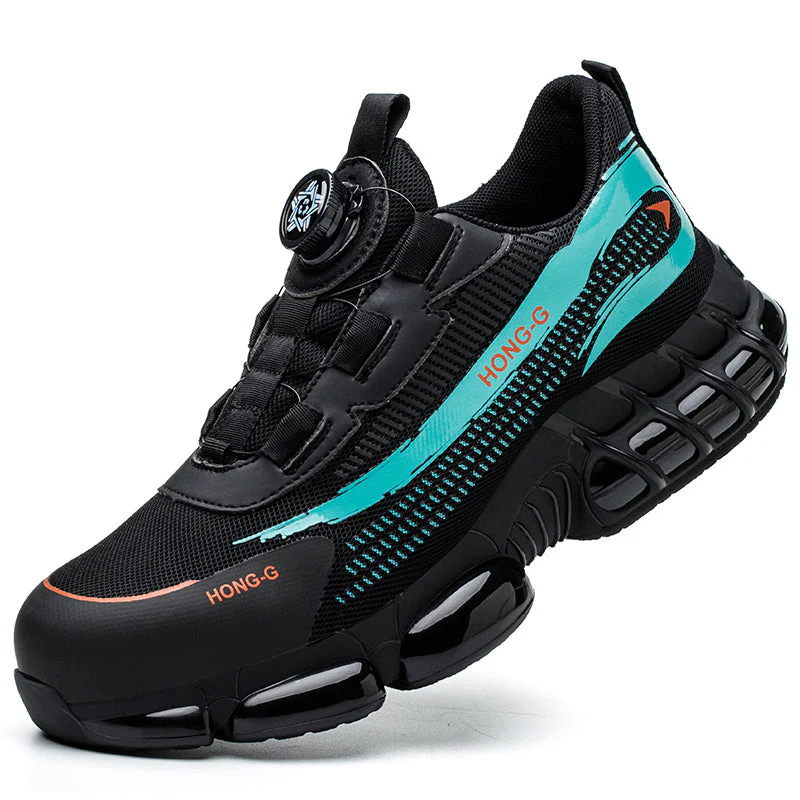 Jasper | Veiligheidsschoenen met roterende gesp van staaldraad voor heren - Afbeelding 4