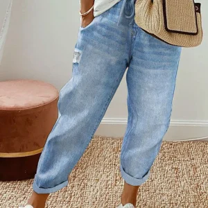 Jeanne | Jeans met casual stijl en zakken