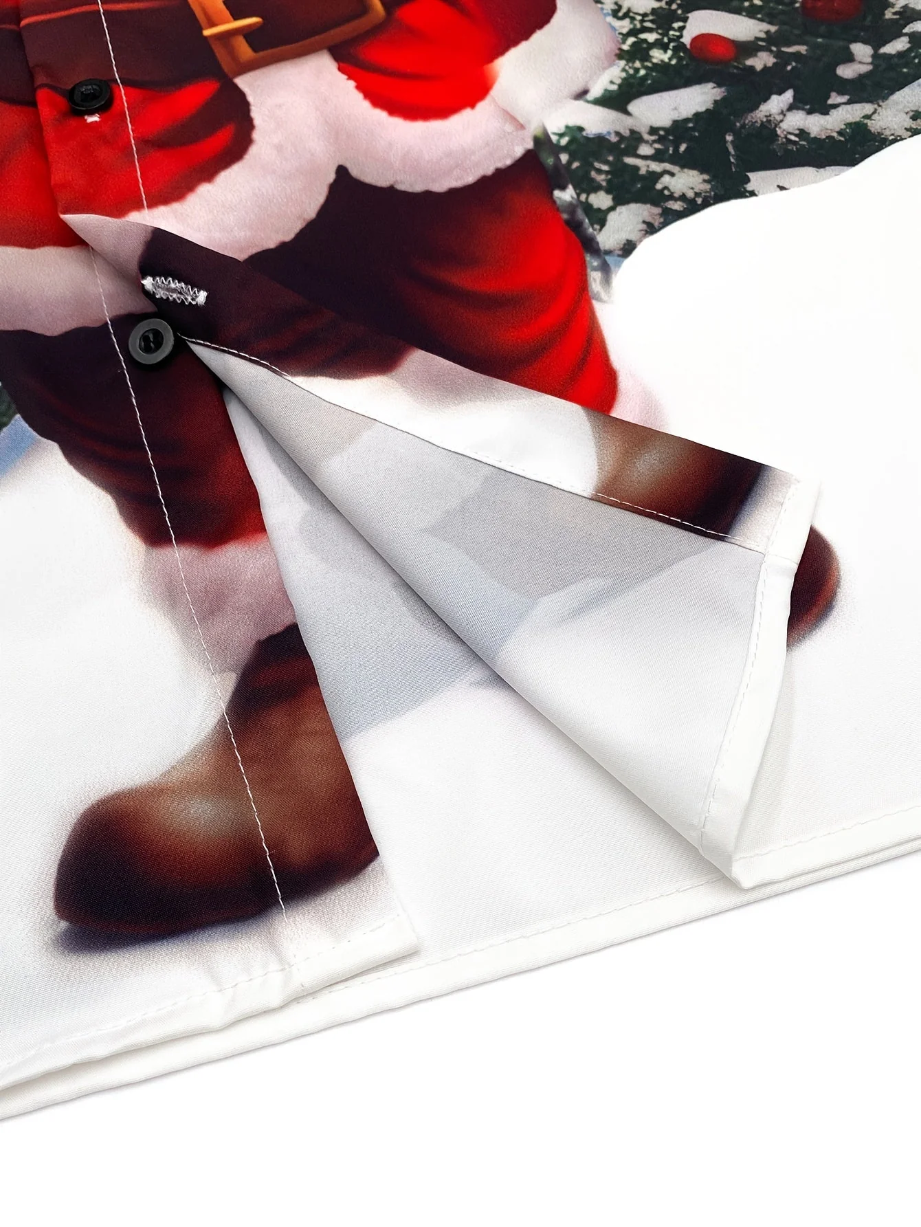 Joris | Casual kerstman overhemd met lange mouwen - Afbeelding 5