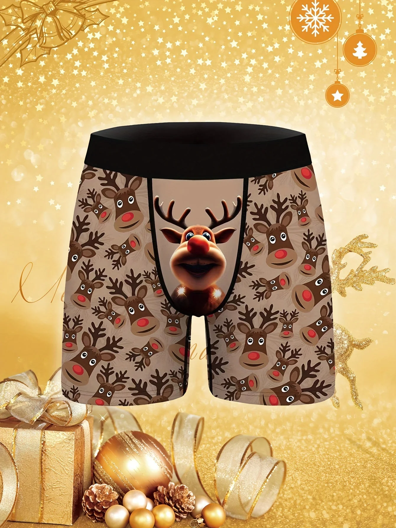 Joris | Feestelijke kerst boxershorts - Afbeelding 2