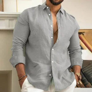 Joris | Luchtig linnen overhemd