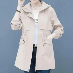 Karla | Dames windjack met capuchon