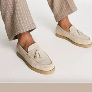 Stijlvolle en hoogwaardige leren loafers