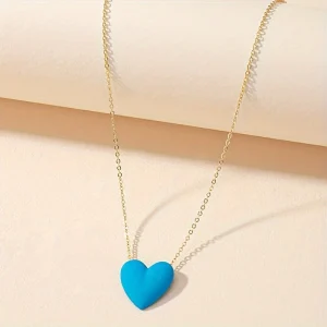 Liefde | Stijlvolle en eenvoudige hartvormige liefdesketting