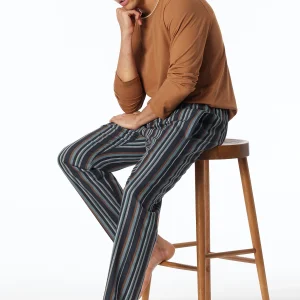 180292-914 Schiesser Mix & Relax geweven Loungebroek